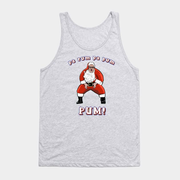 Matt Foley ~ Motivational Santa Tank Top by FanboyMuseum